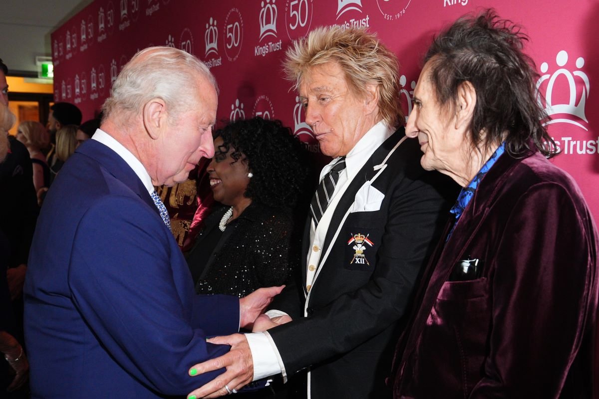 Rod Stewart sparks backlash after calling Donald Trump a 'rat bag' to King Charles