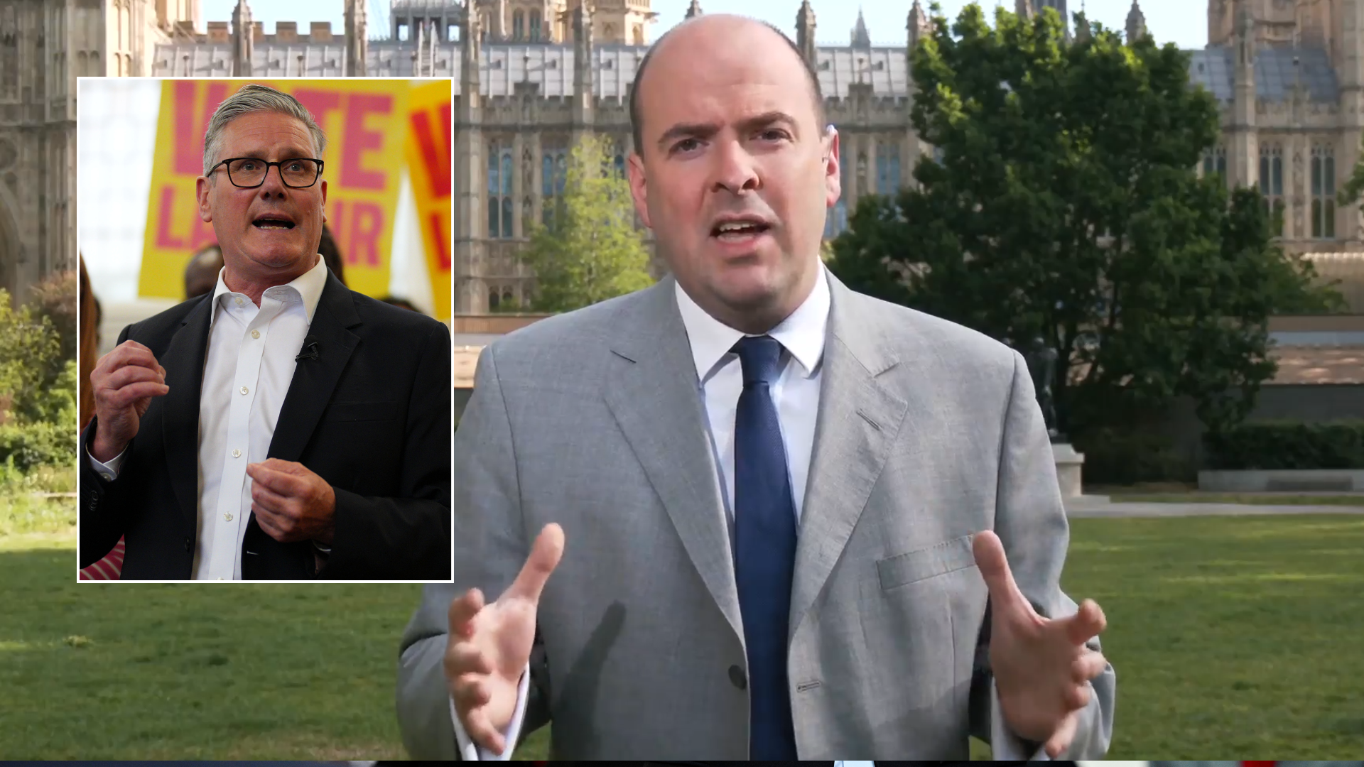 'Labour are on a downward loop!' Tory party's Richard Holden compares Keir Starmer to Conservative collapse