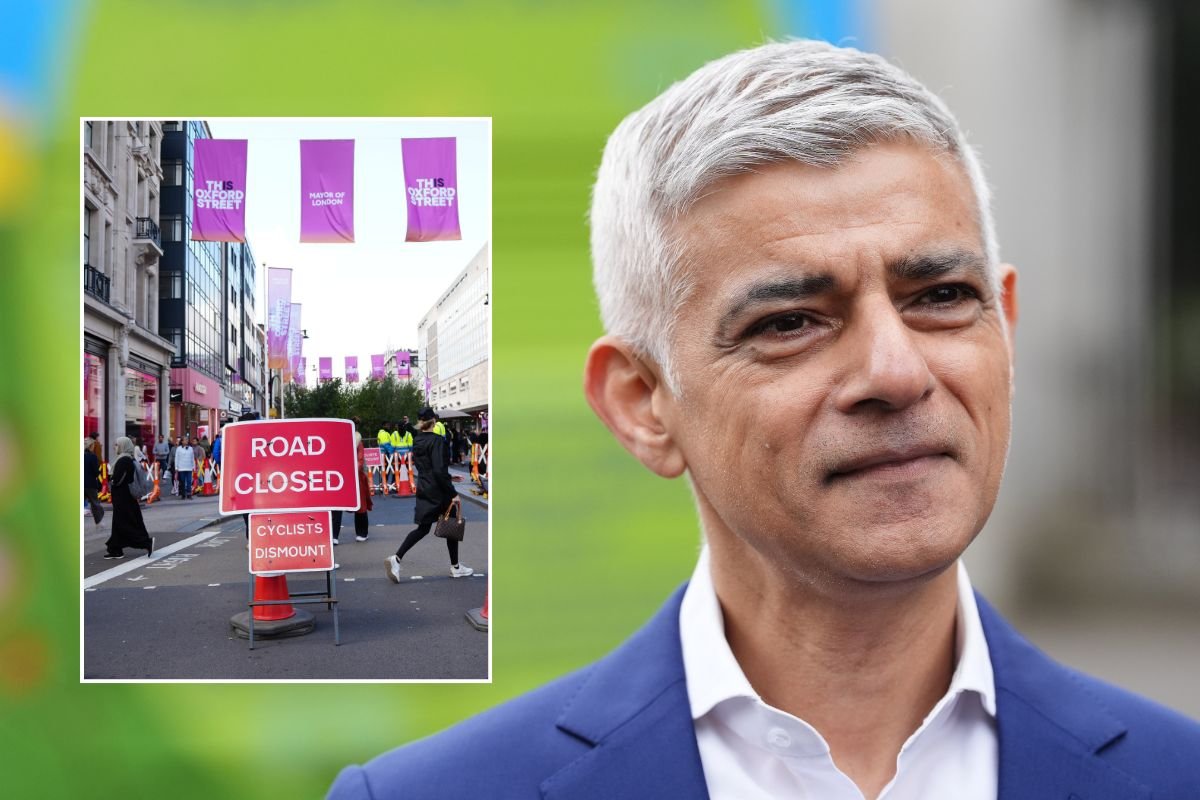 Sadiq Khan's plans to ban cars from Oxford Street in jeopardy as Tories threaten legal action