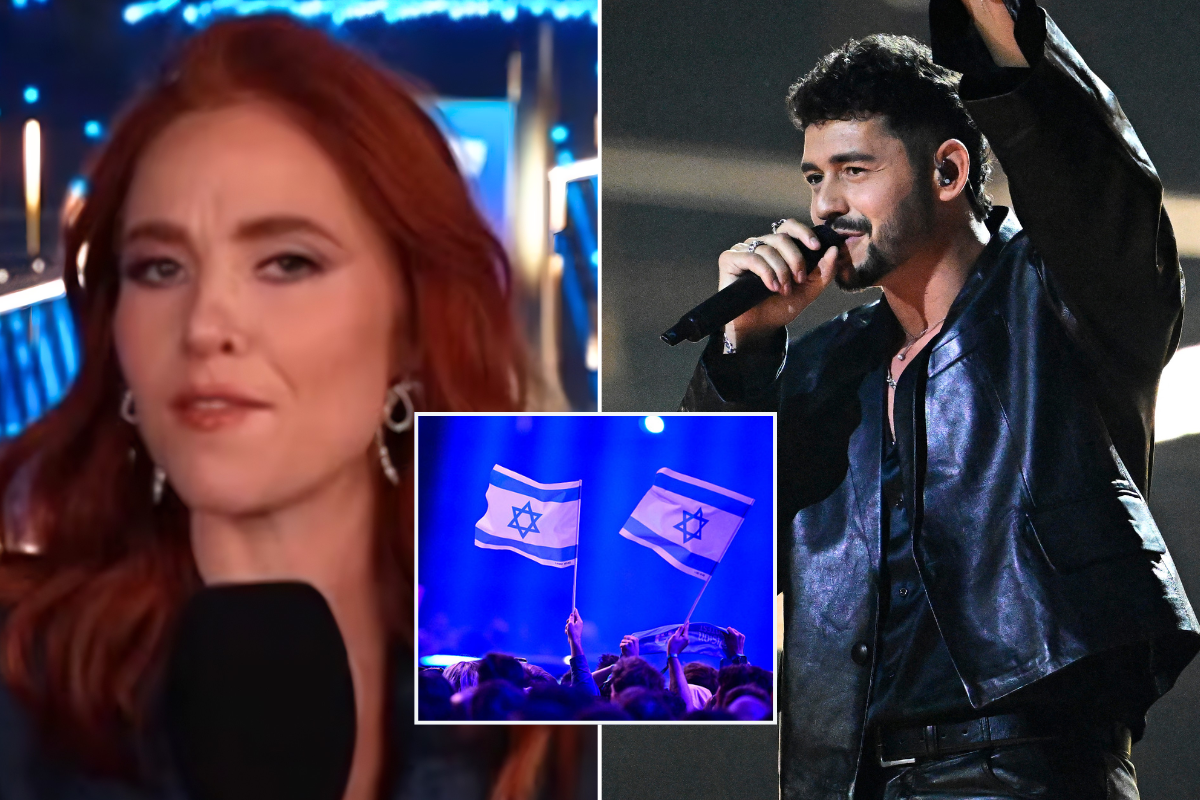 Angela Scanlon sparks fierce row with 'snide' Israel remark during Eurovision semi-final: 'Not there to be political!'