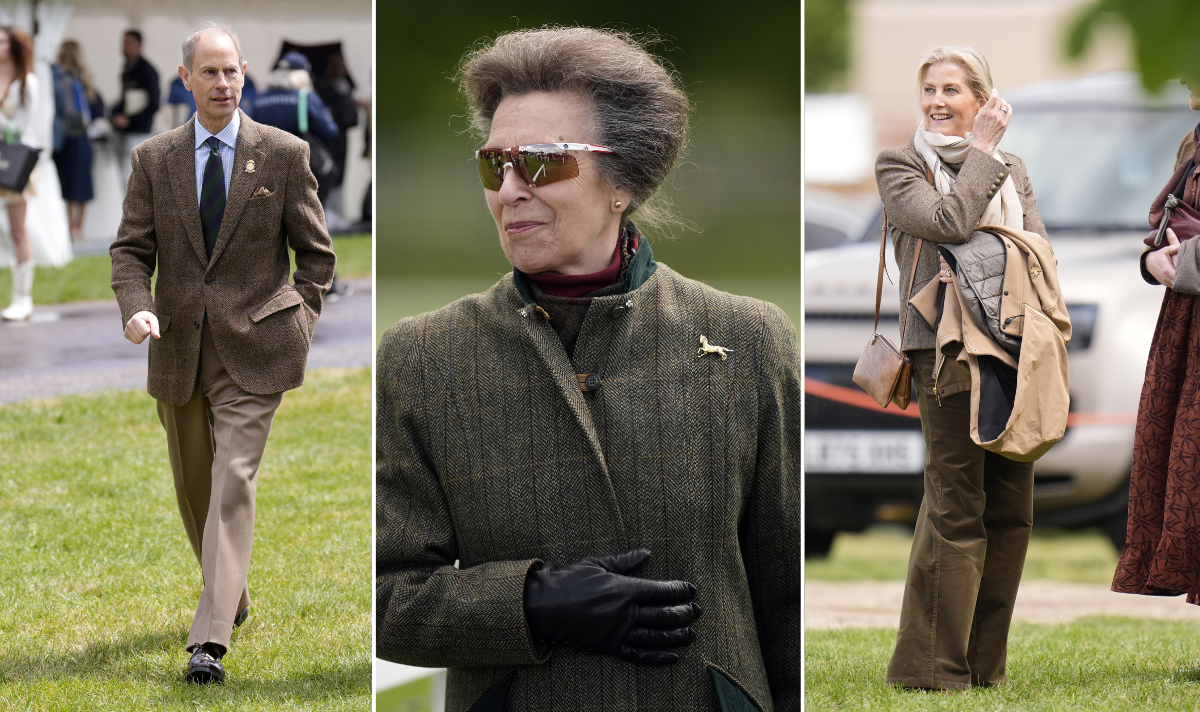 Princess Anne joins forces with Edward and Sophie at Royal Windsor Horse Show