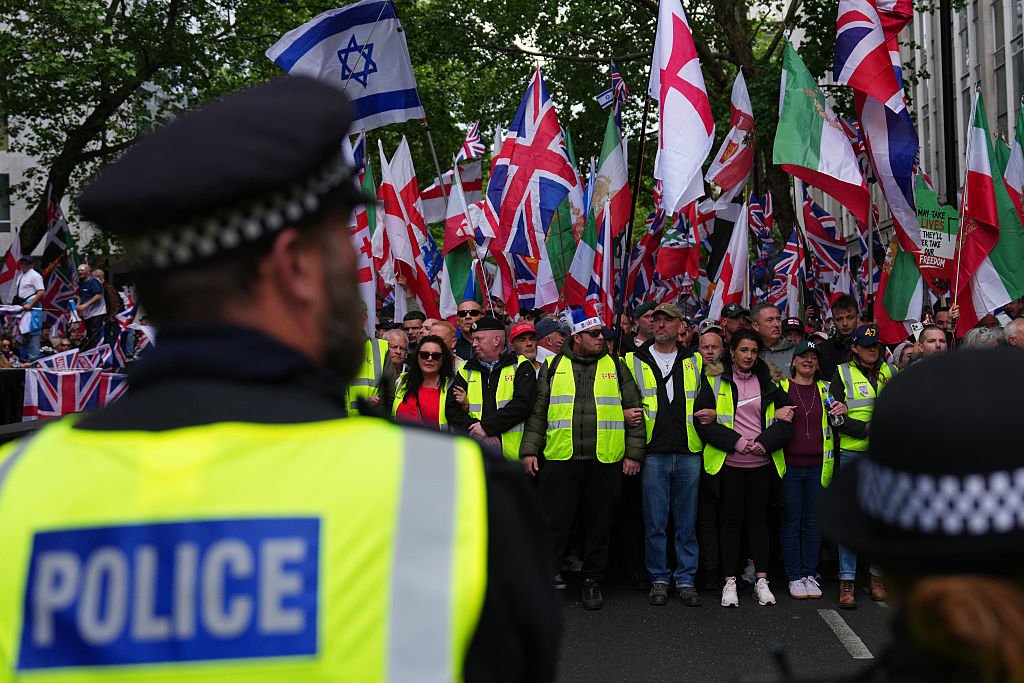 Tens of Thousands Attend Competing Unite the Kingdom and Nakba Day Rallies in London as Two Men Arrested