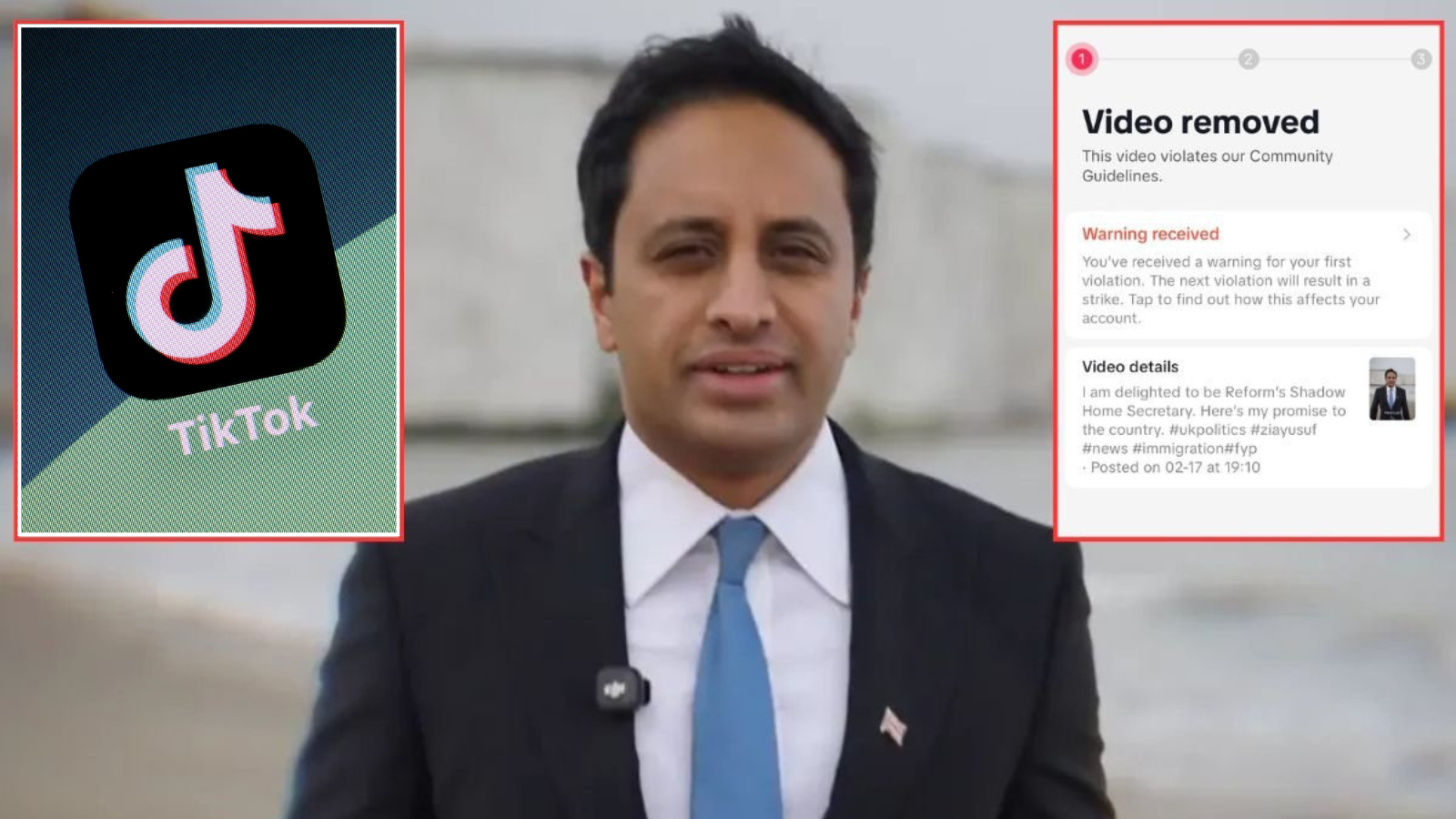 TikTok reinstates Reform UK migration video after posts removed 'in error'