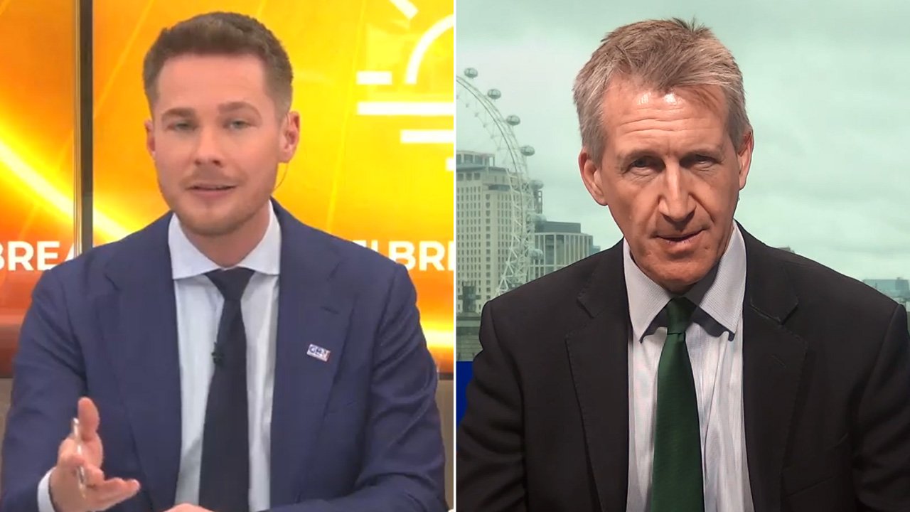 'Fighting yourselves to death!' Dan Jarvis skewered by GB News host over Labour's infighting while Britain remains 'in a state'