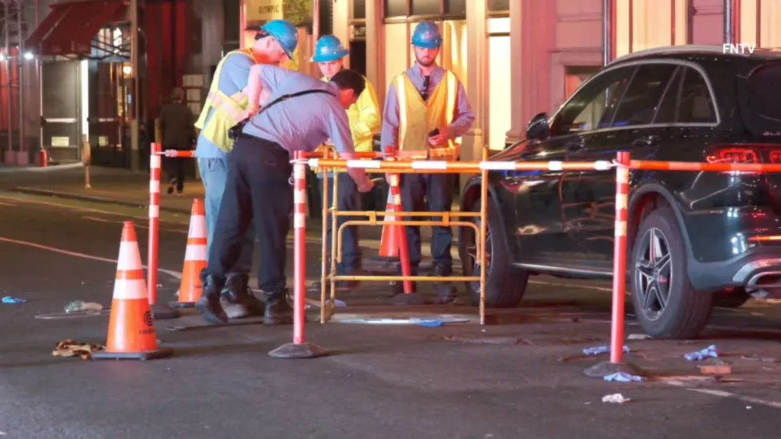 New York grandmother dies after falling into open manhole in front of horrified passers-by