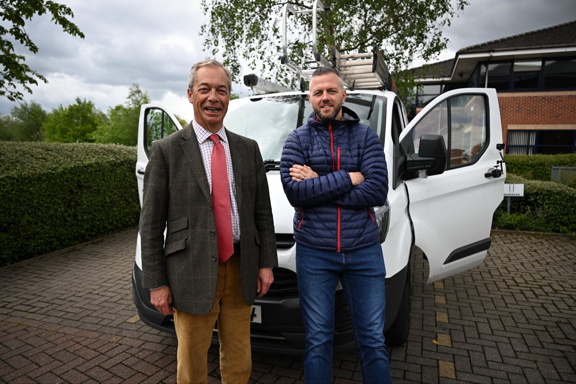 Nigel Farage joins Reform’s ‘plucky plumber’ on Makerfield campaign trail as by-election date confirmed