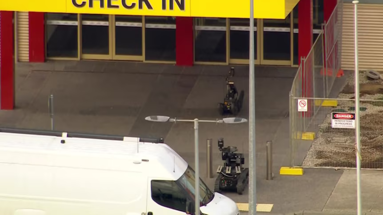 Melbourne airport plunged into 'total shutdown' with bomb squad called in and terminal evacuated