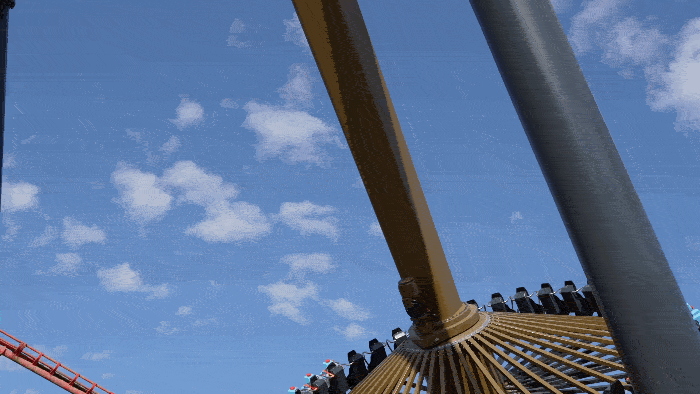 UK's tallest ride that sends guests 138ft into the air opens at Blackpool Pleasure Beach