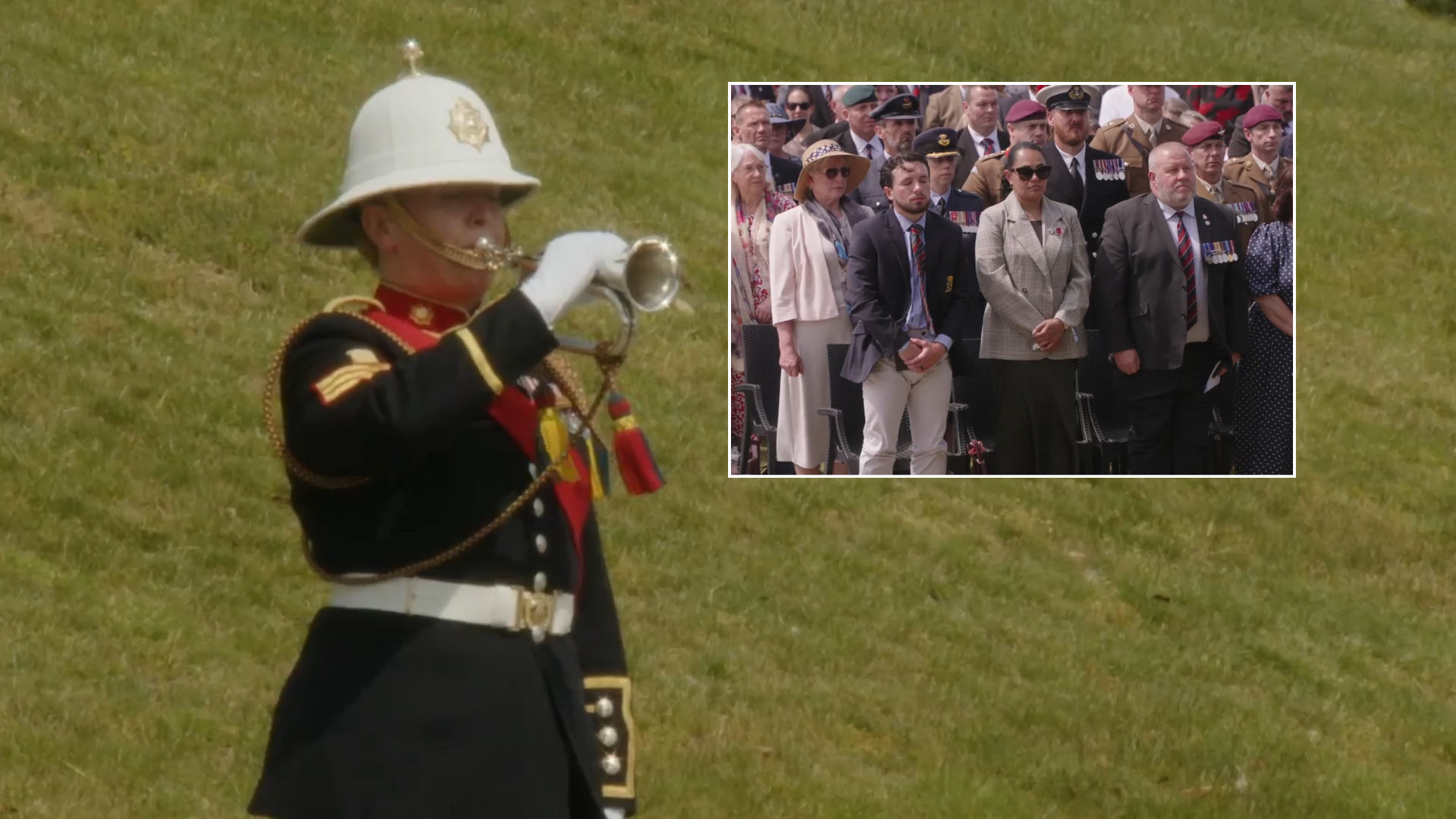 WATCH: Bugler sounds The Last Post at emotional Iraq War commemoration 15 years on