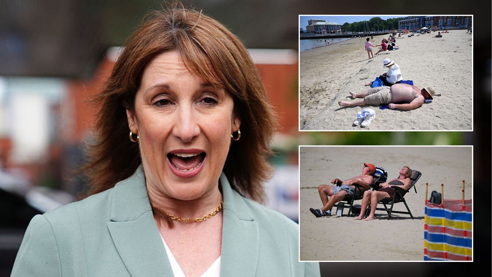 Rachel Reeves slaps British families with £300 'cash grab' on UK staycations amid heatwave