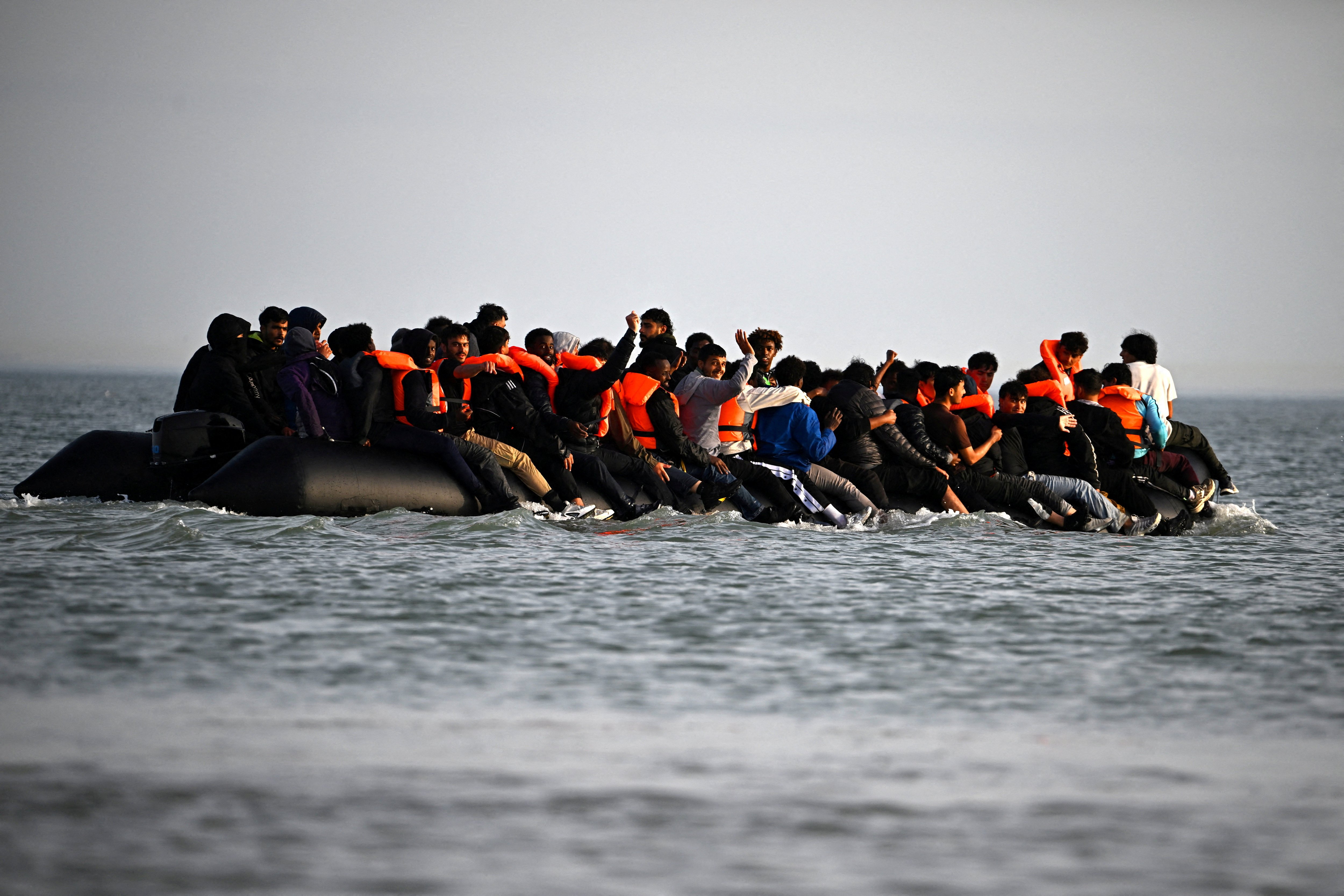 South Sudanese national jailed for piloting small boat carrying HUNDREDS of illegal migrants across Channel