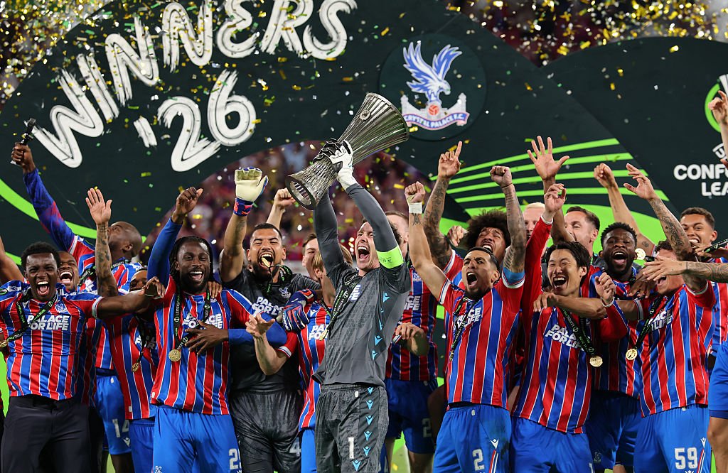 Crystal Palace win Europa Conference League as Eagles lift first-ever piece of European silverware