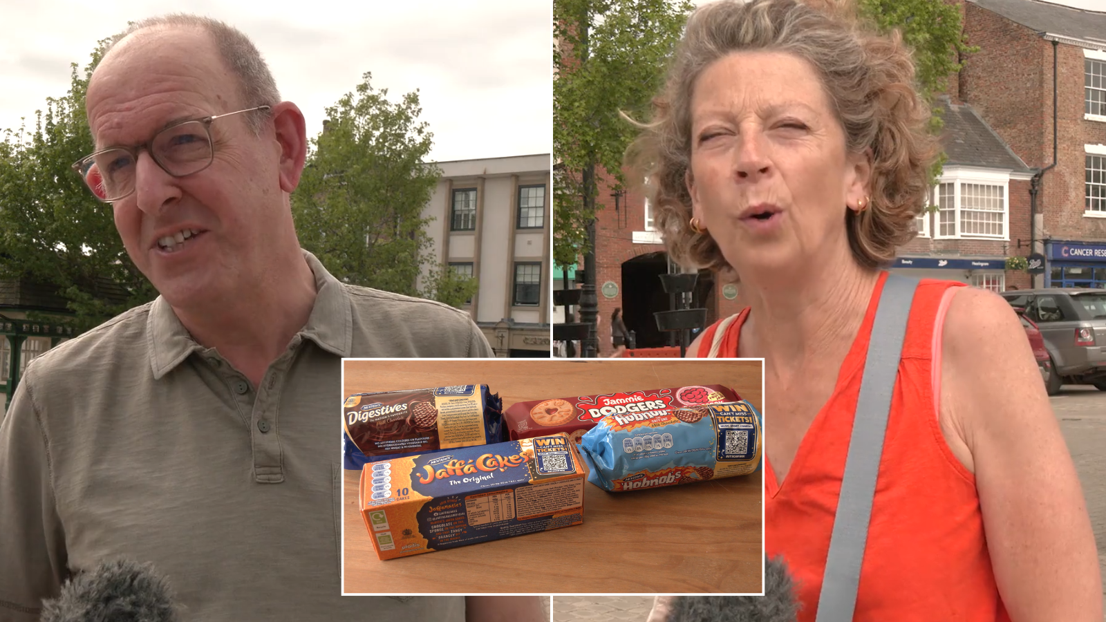 'I'm no dunker!' GB News asks members of the public what their favourite biscuit is