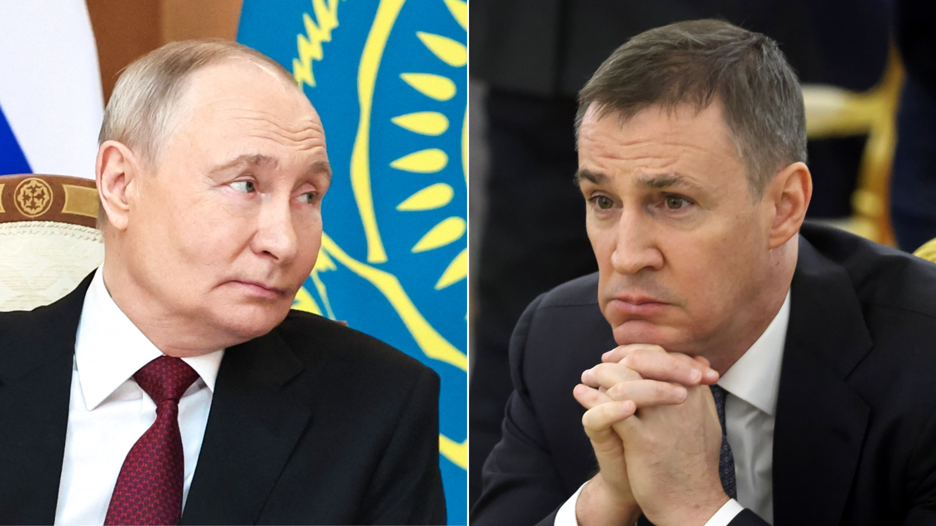 Russian minister 'accidentally calls Vladimir Putin his body-double's name' in extraordinary slip-up