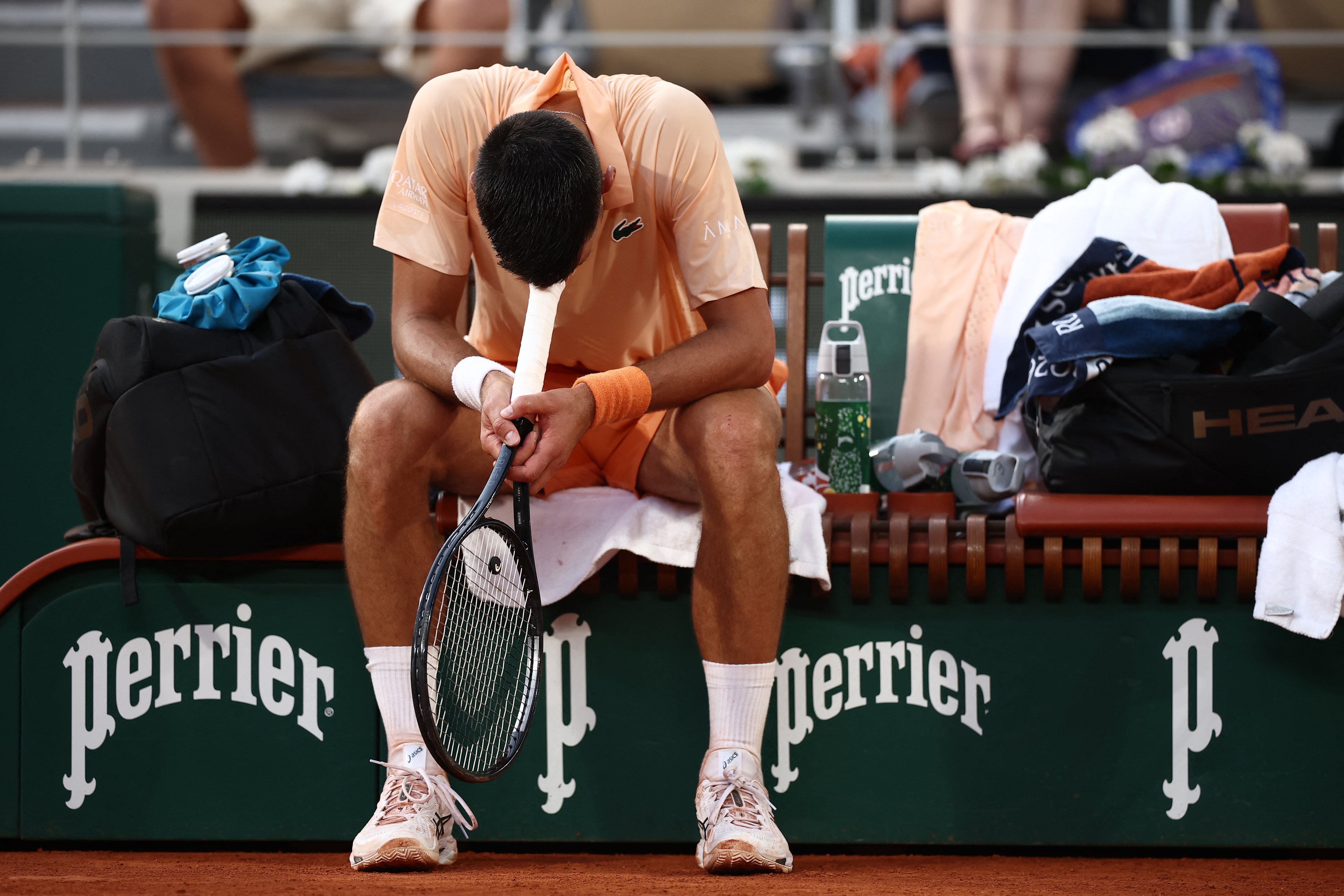 Novak Djokovic out of French Open in another seismic upset as Serbian becomes latest big name to exit competition