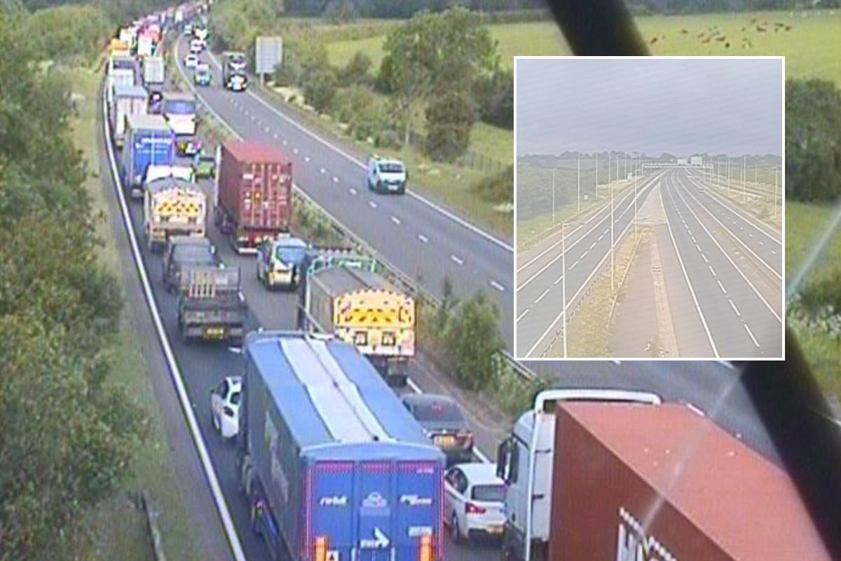 M6 traffic: Drivers face road chaos after huge lorry crash with 'no estimated time for re-opening'
