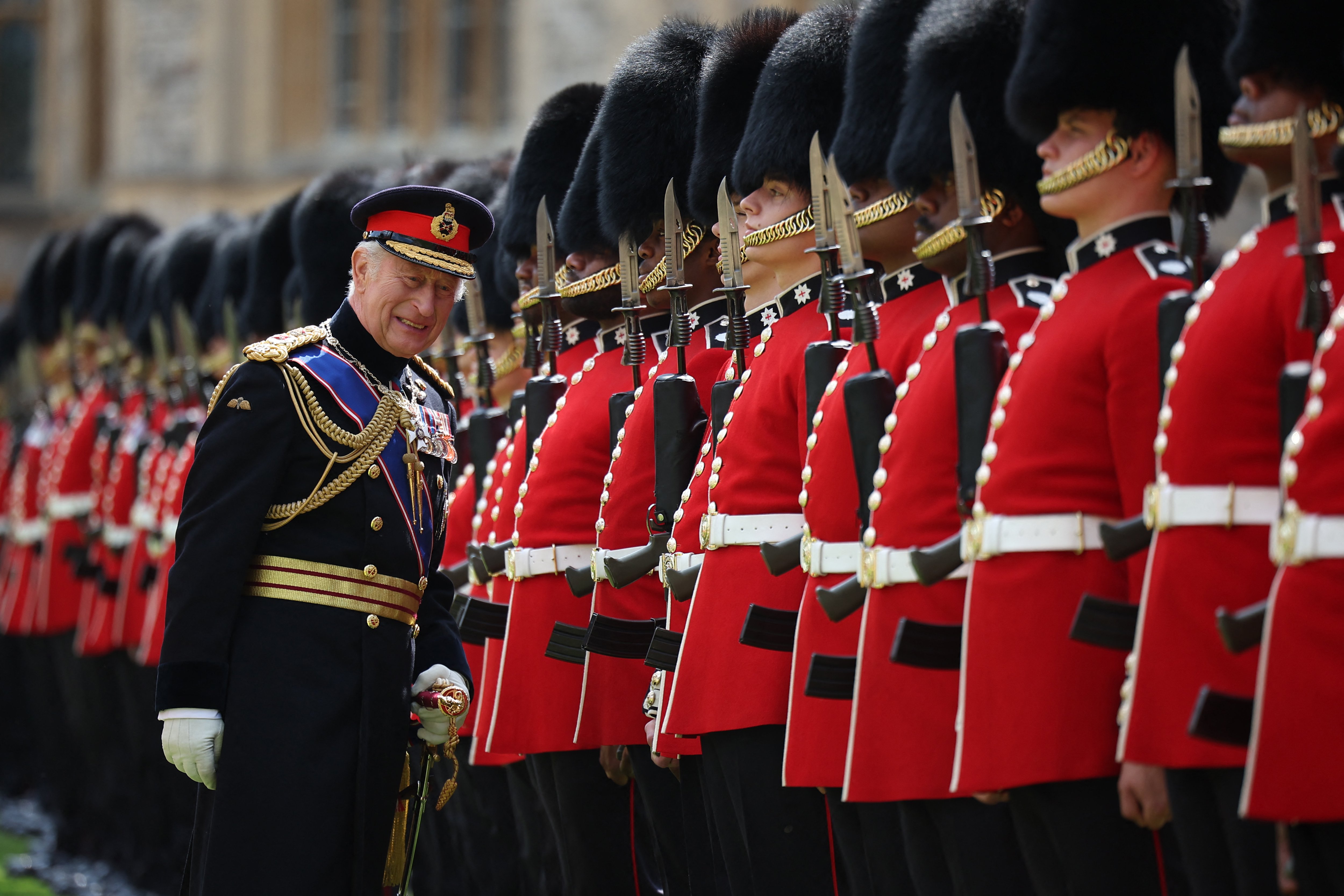 Animal rights group condemns Labour's 'indefensible' surge of bearskin cap orders for King's Guards