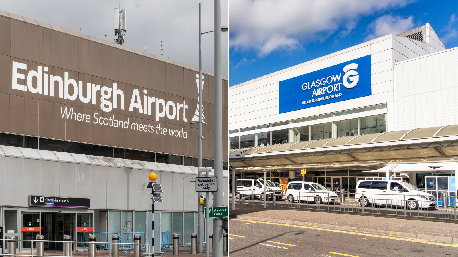 Two major UK airports forced to divert flights due to fuel shortages
