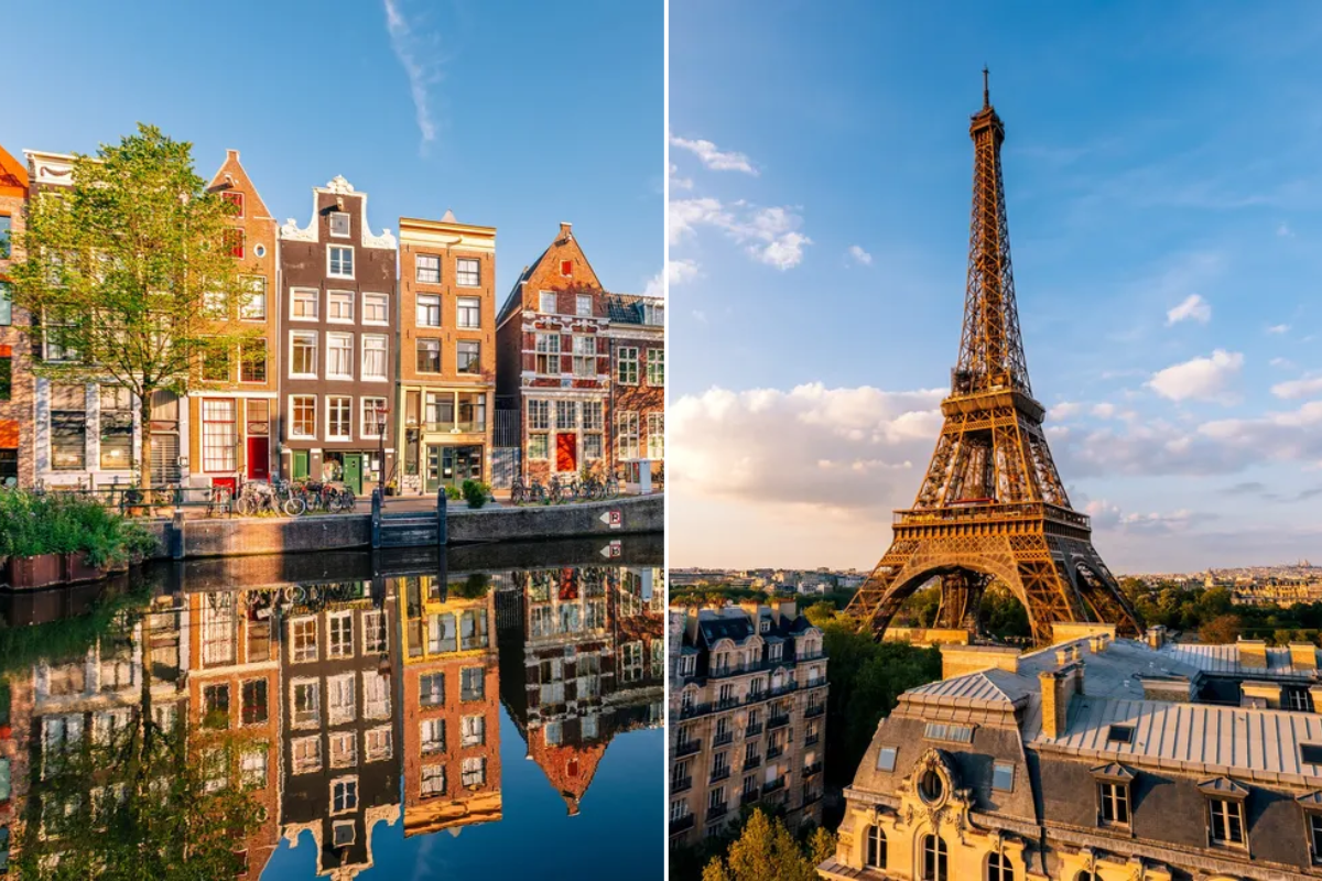 Top 5 European holiday hotspots Britons can reach in as little as 1hr 20 by train