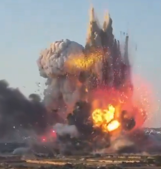 Massive fireworks factory explosion sees two hospitalised as Britons issued urgent Malta travel warning