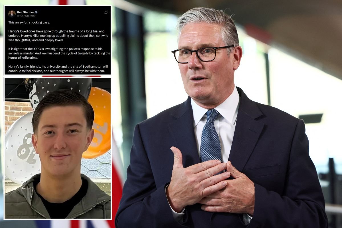 Keir Starmer breaks silence on Henry Nowak's murder after being shamed for failure to release statement