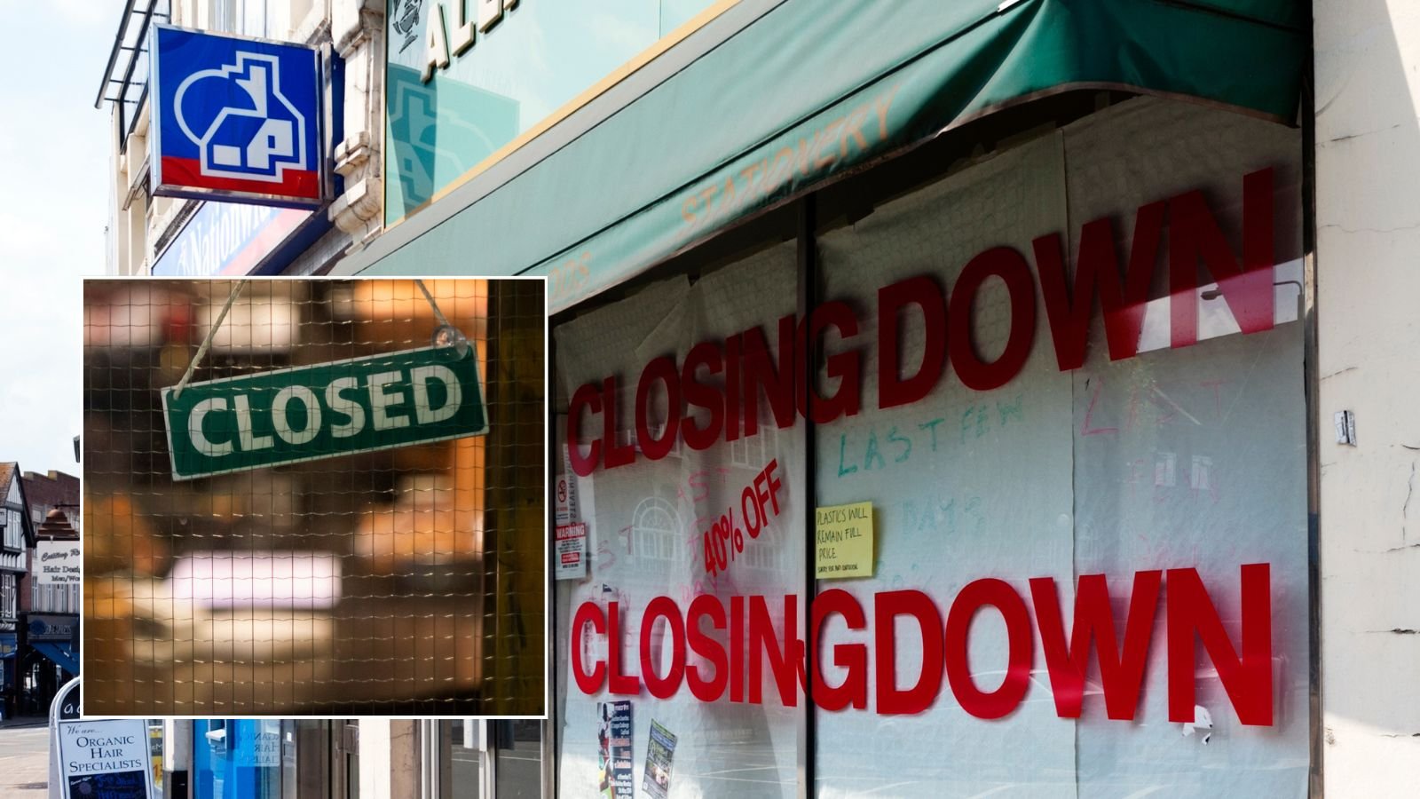 Store closure alert: High street faces 'extinction' as 120,000 shops UK shut down for good