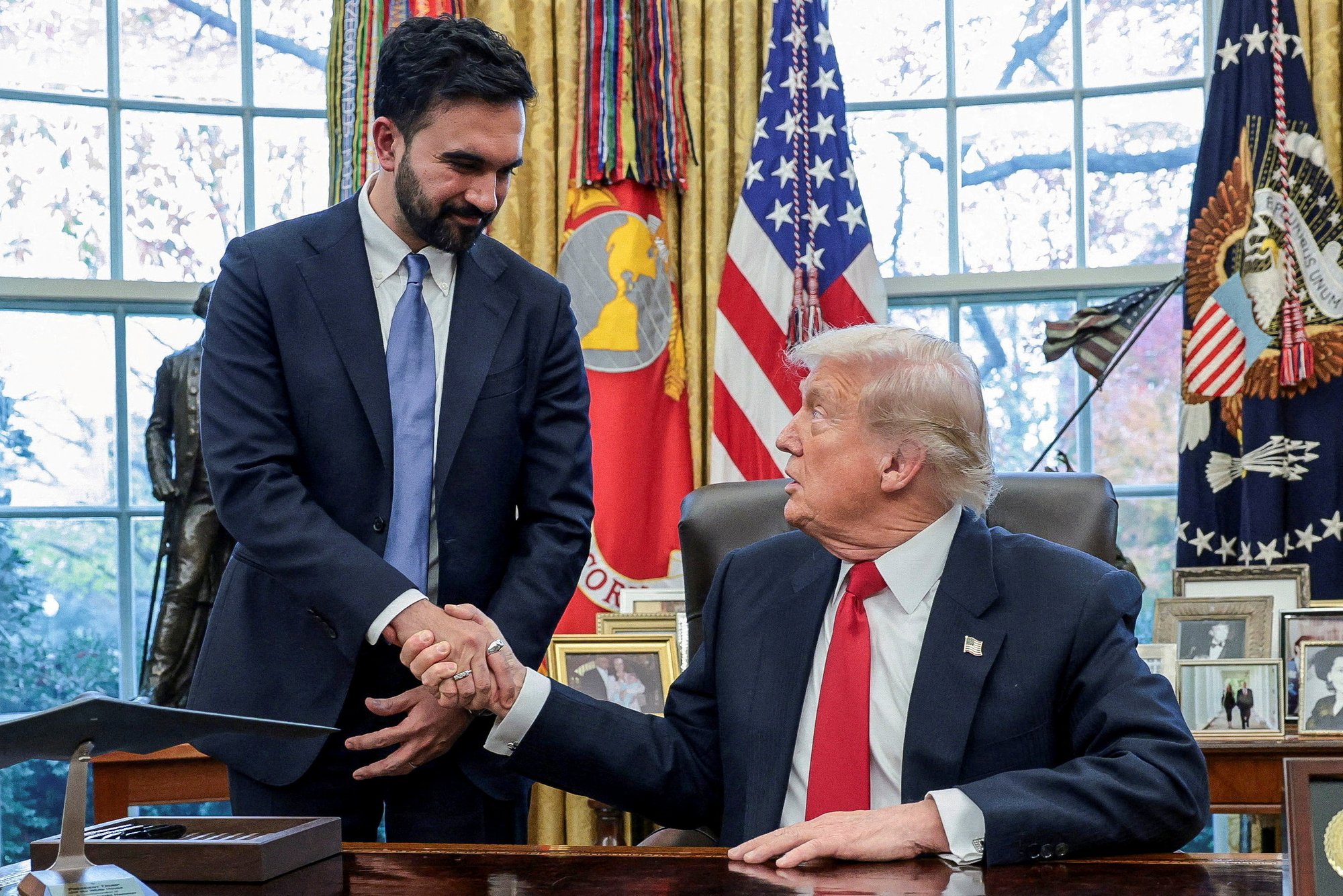 Donald Trump to attend NBA Finals on same night as New York Mayor Zohran Mamdani