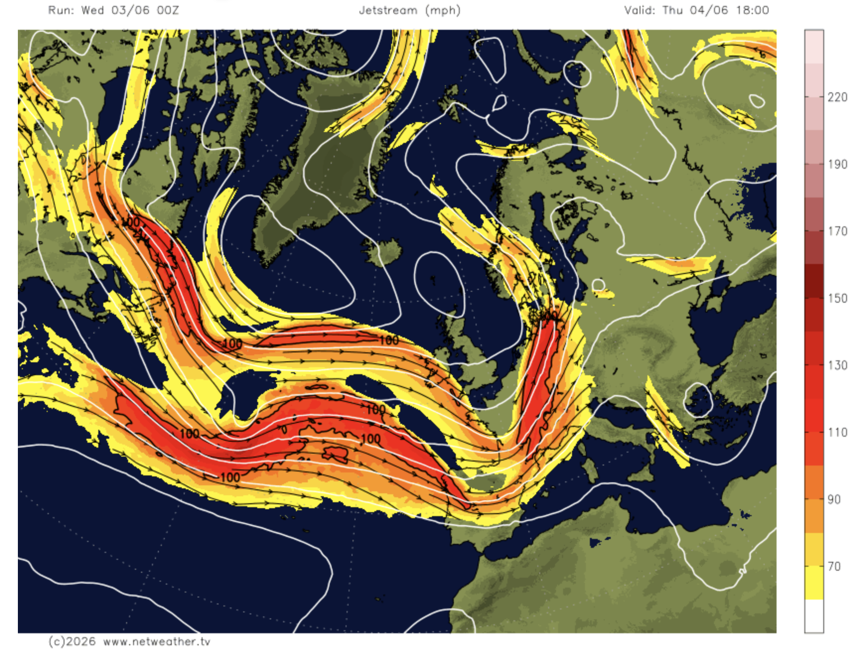 Heavy rain ploughs in from the Atlantic as Britain set for its coldest day in weeks