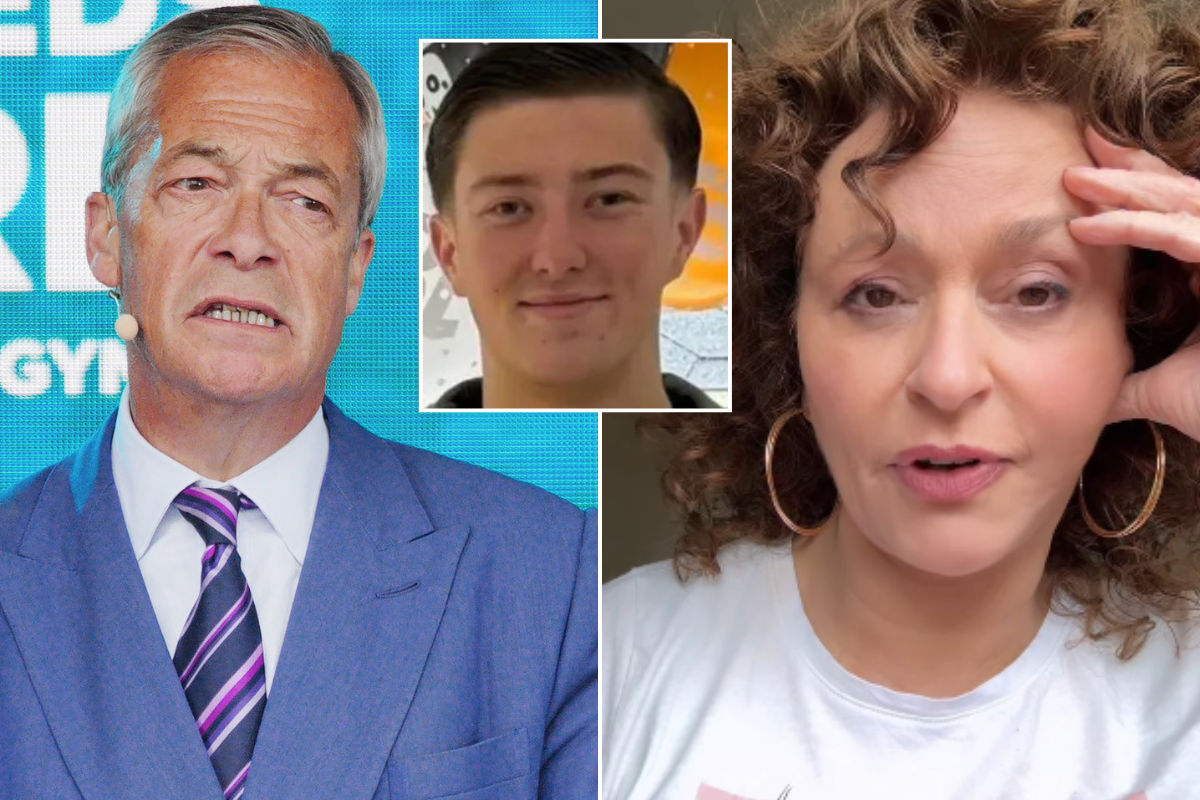 Nadia Sawalha sparks outrage as ITV star unleashes furious Nigel Farage rant in wake of Henry Nowak killing