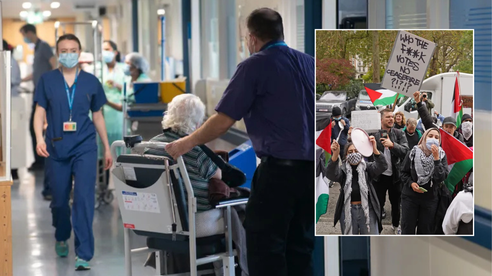NHS staff could face ban on wearing Palestine badges to combat antisemitism