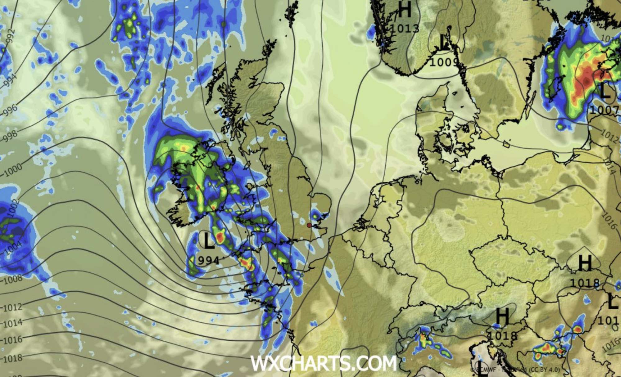 Britain on storm alert as shifting jet-stream winds threaten a weekend of torrential downpours and gales