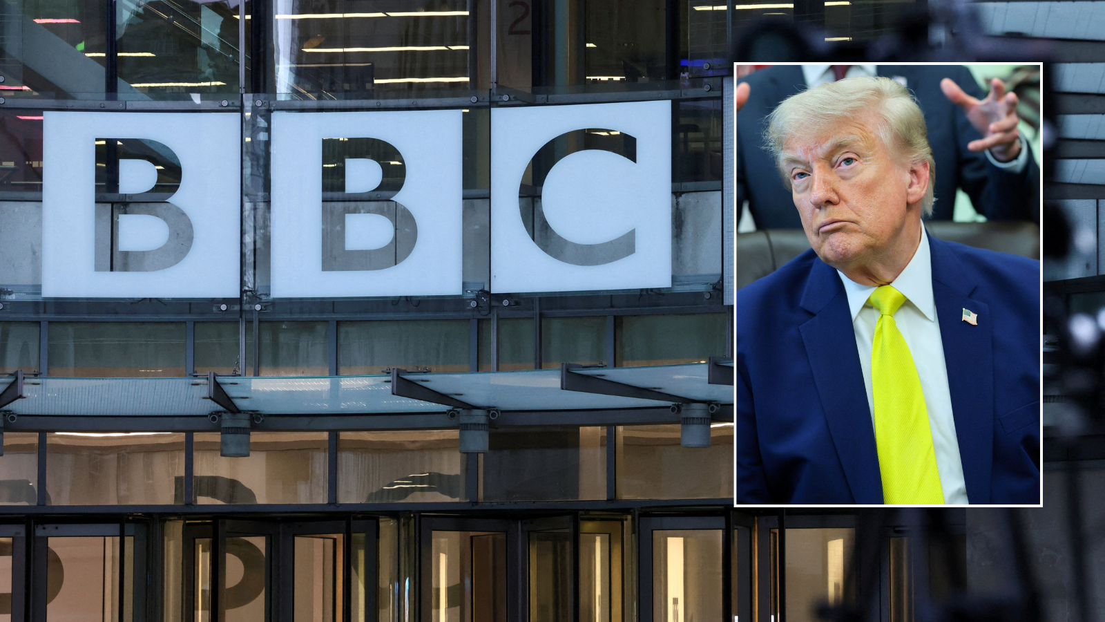 Donald Trump refuses BBC’s 'improper' request for financial details in bitter $10billion lawsuit