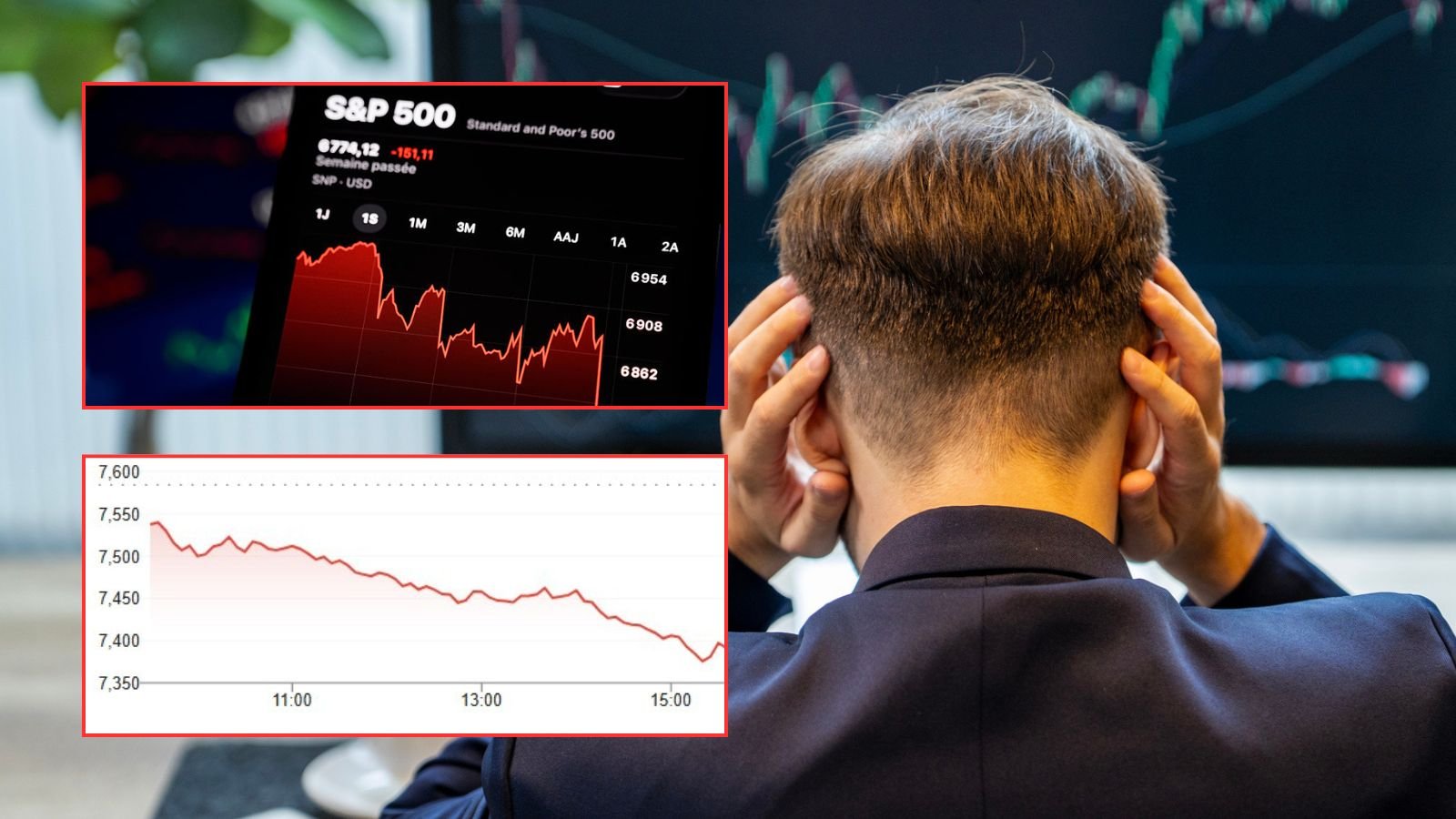 Stock market disaster as S&P 500 and Nasdaq COLLAPSE amid AI bubble fears