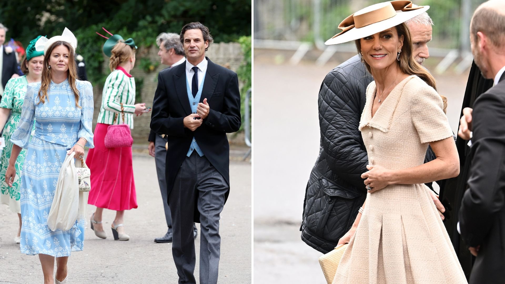 Catherine reunites with ex-boyfriend in an awkward wedding m