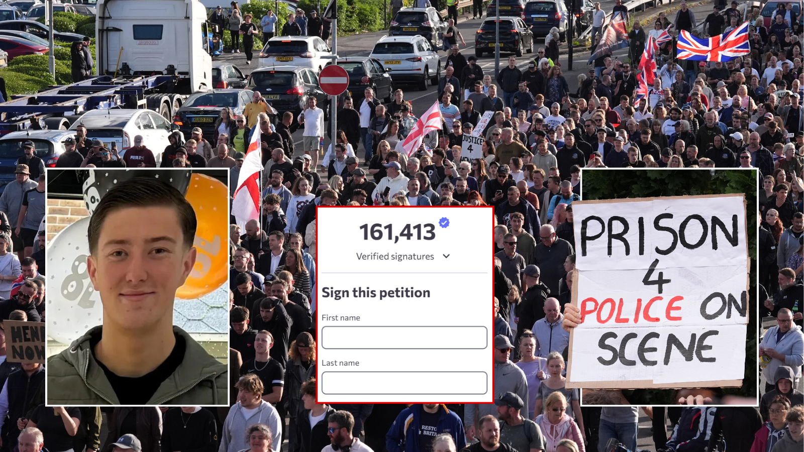 Petition to charge officers who handcuffed Henry Nowak smash