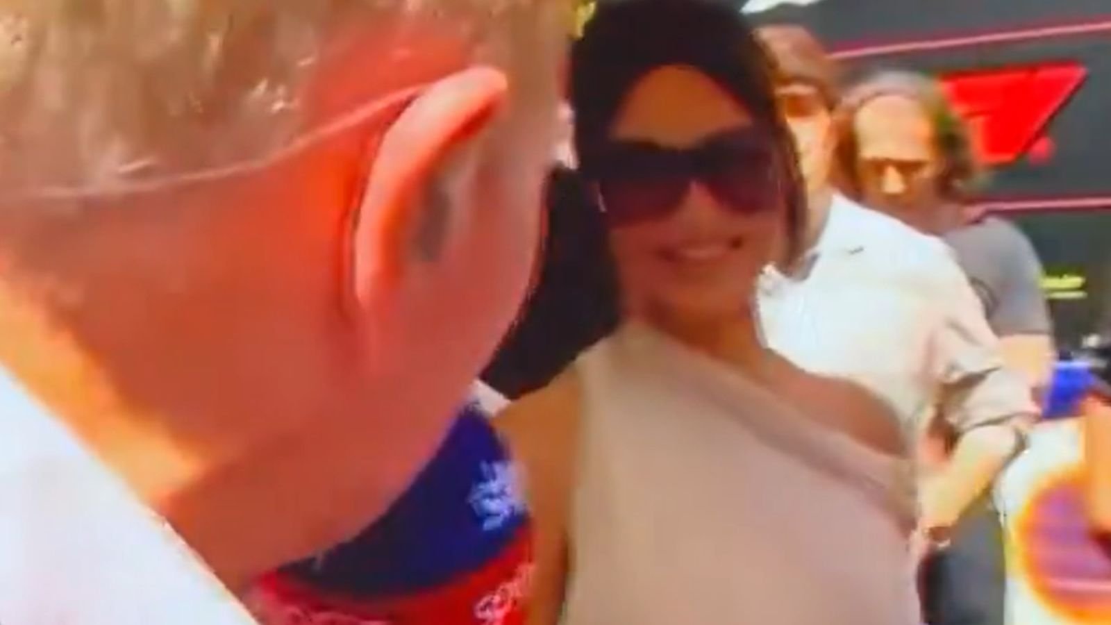 Kim Kardashian blasted by F1 fans after awkward Martin Brund