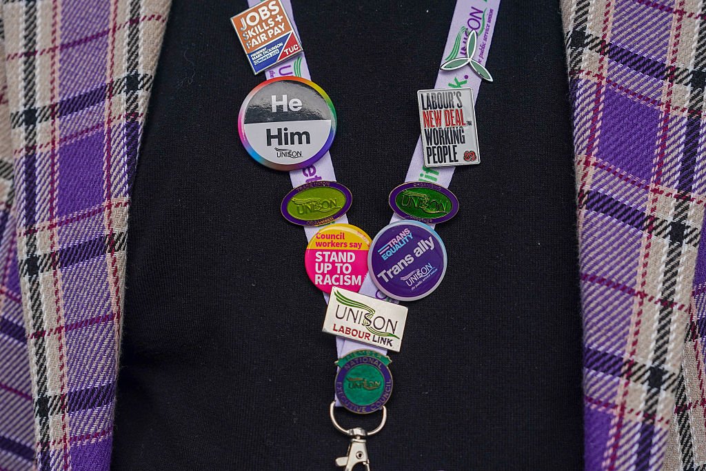 One in four Britons 'strongly support' banning NHS staff from wearing political badges as campaign group slams 'extremism problem' in hospitals