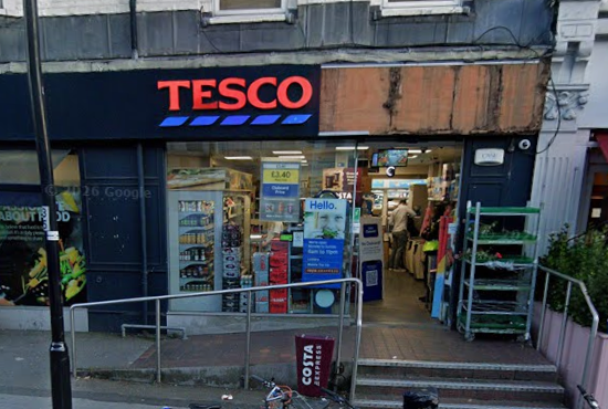 Tesco quietly removes food hygiene rating sign highlighting 