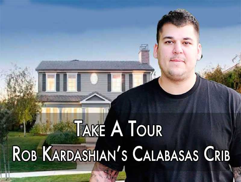 House Tour Tuesday Rob Kardashian S Calabasas Crib Popdust   980x 