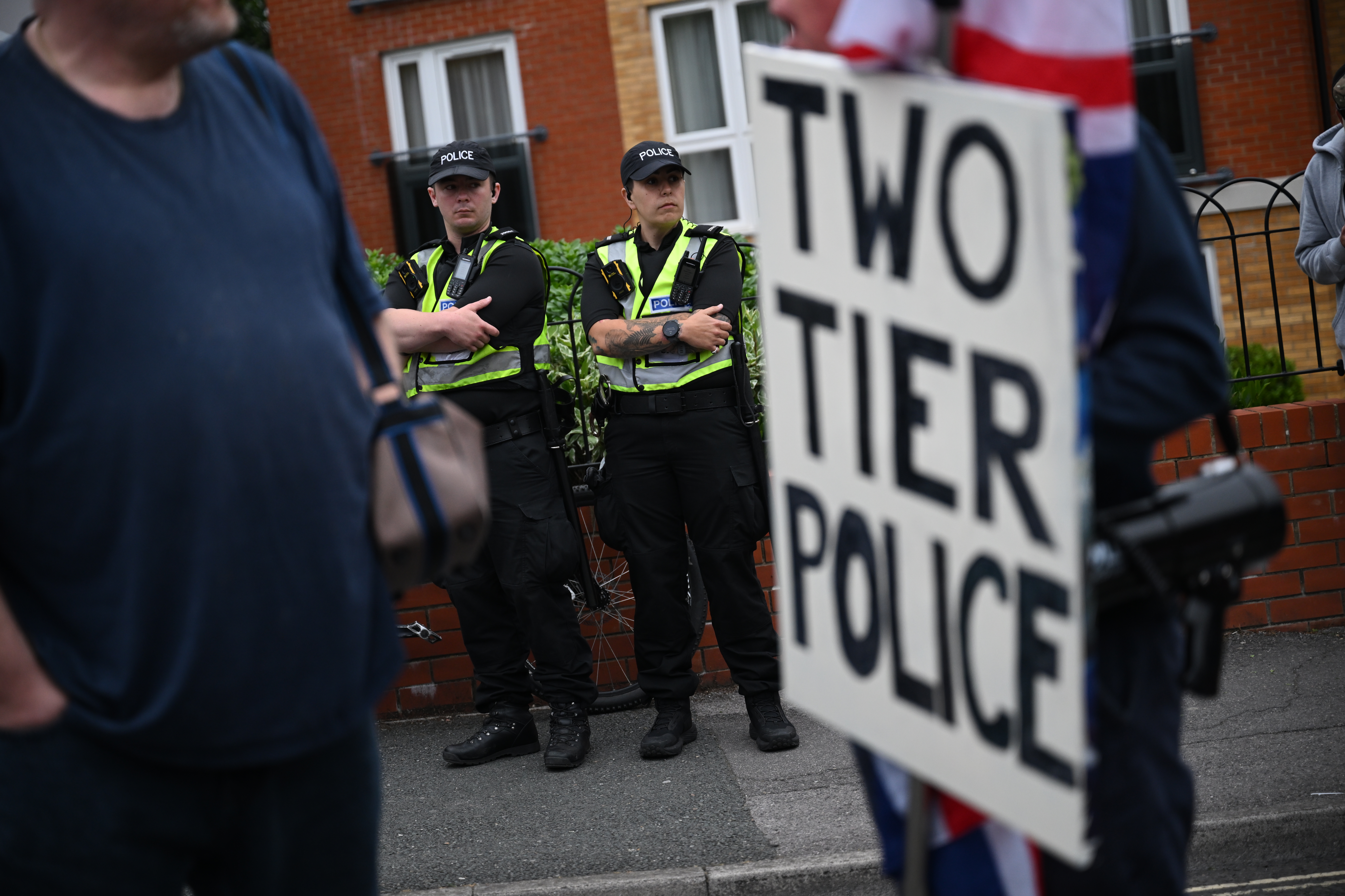 One in three Britons fear 'two-tier policing' afte