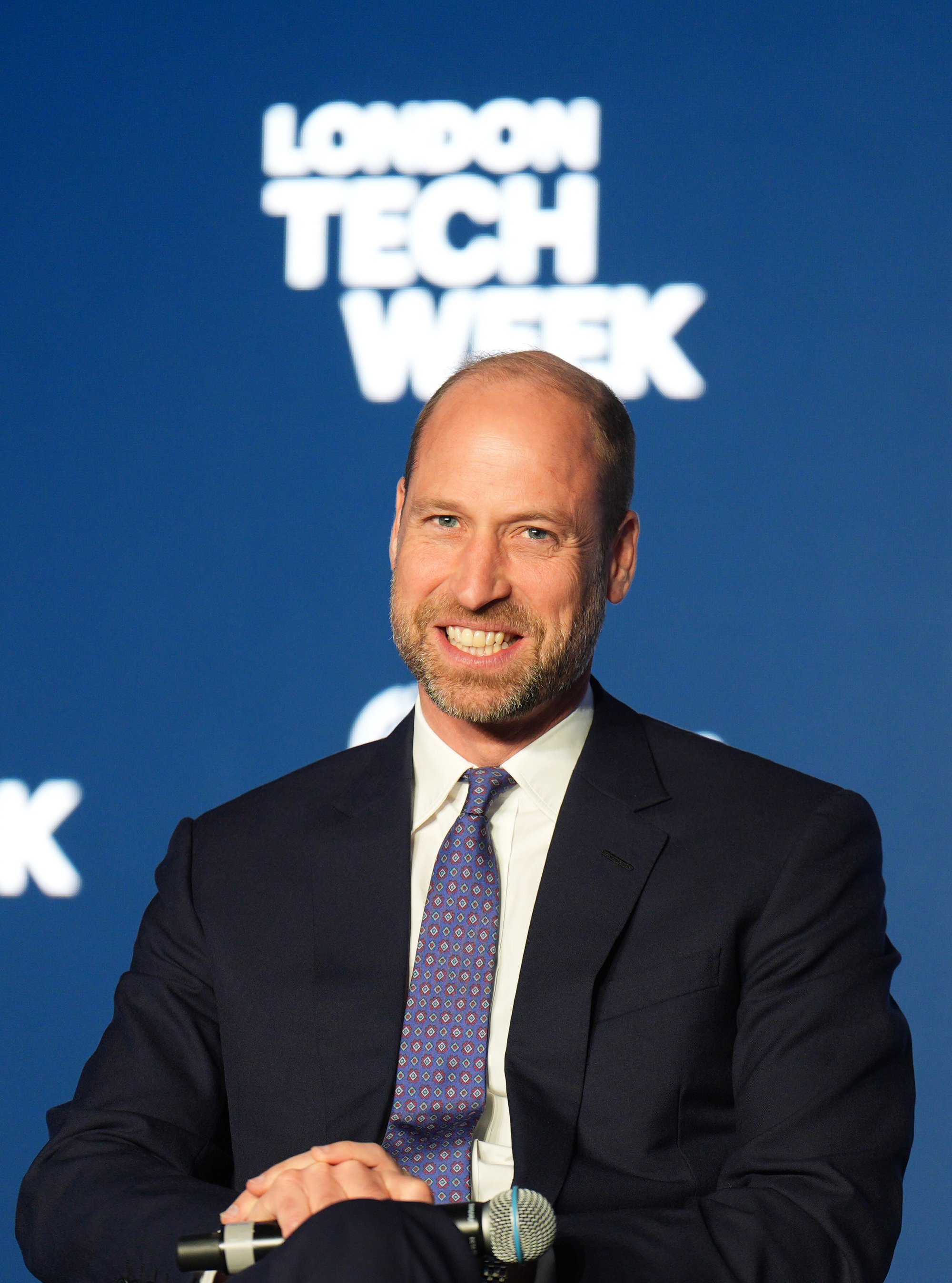 Prince William makes his London Tech Week debut