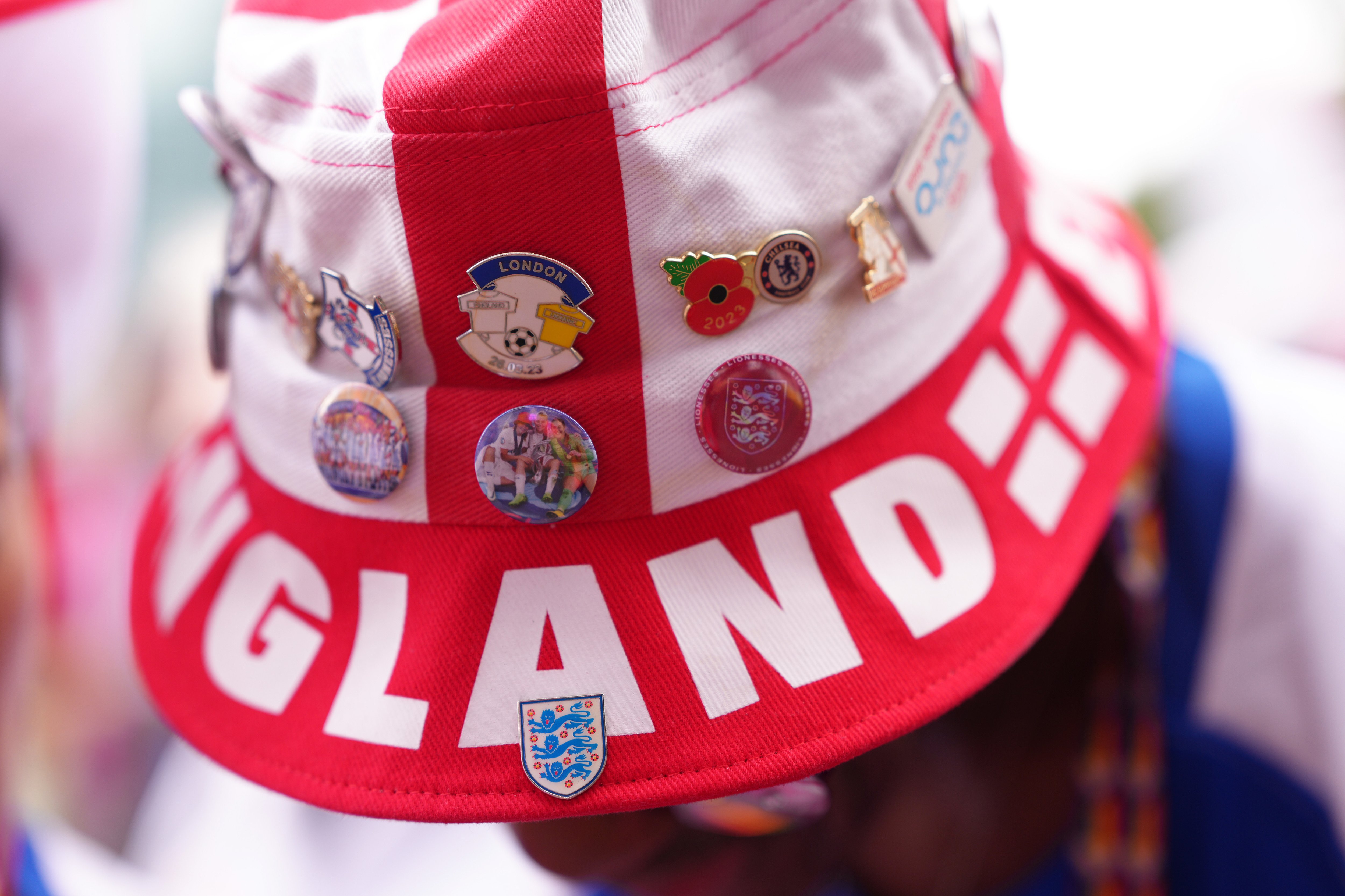 Wearing England badges during World Cup 'intimidating' to as