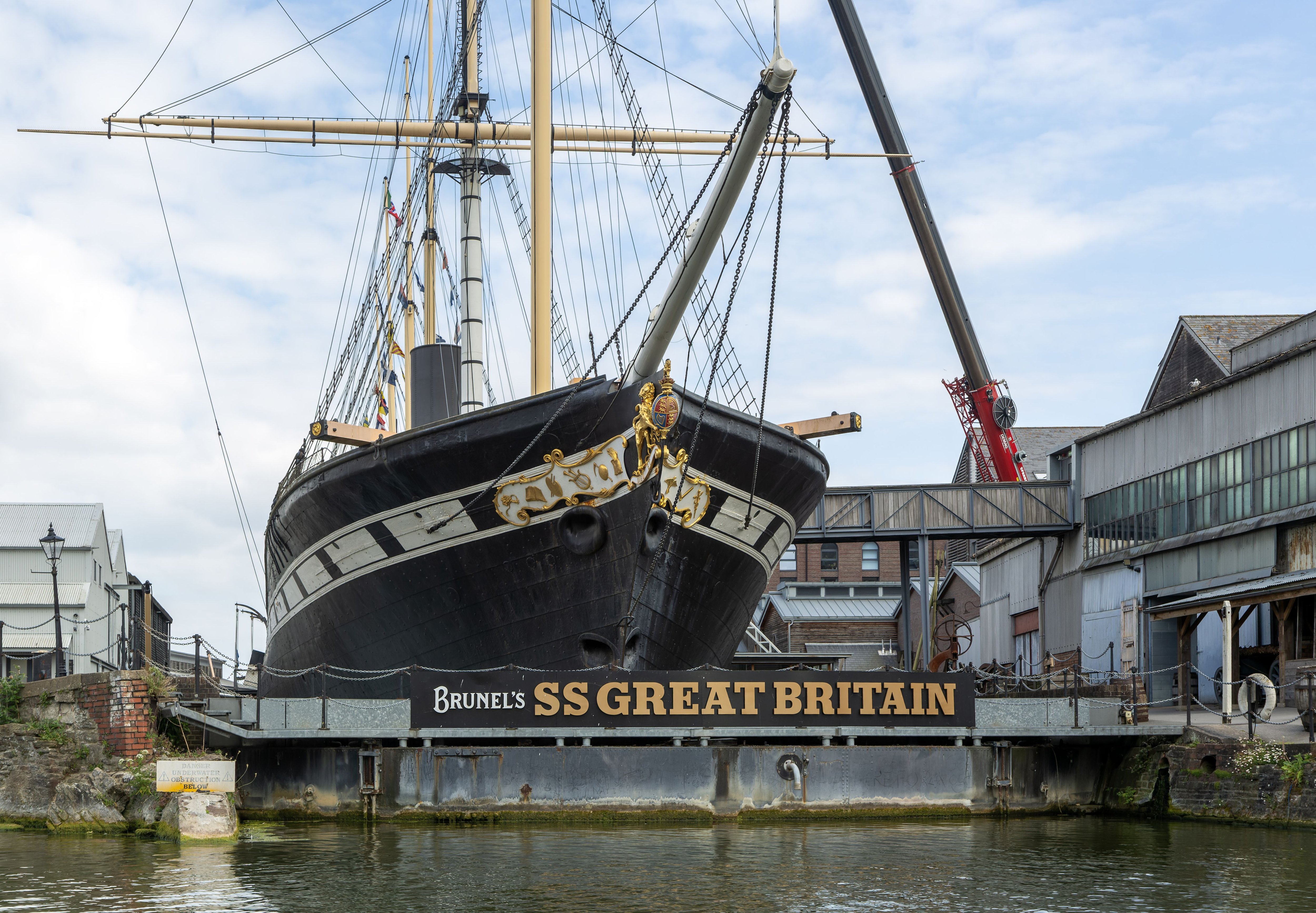Green council forced to correct road sign for SS Great Britain after spelling blunder