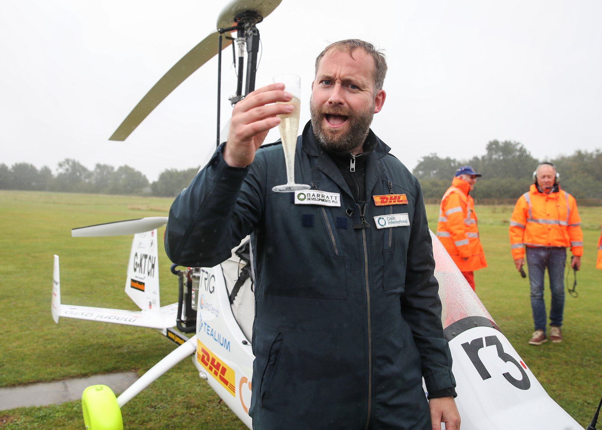 British adventurer becomes first human in history to conquer the world by land, air and sea