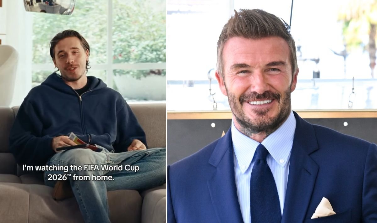 Brooklyn Beckham takes swipe at dad David Beckham as he launches World Cup advert amid family feud