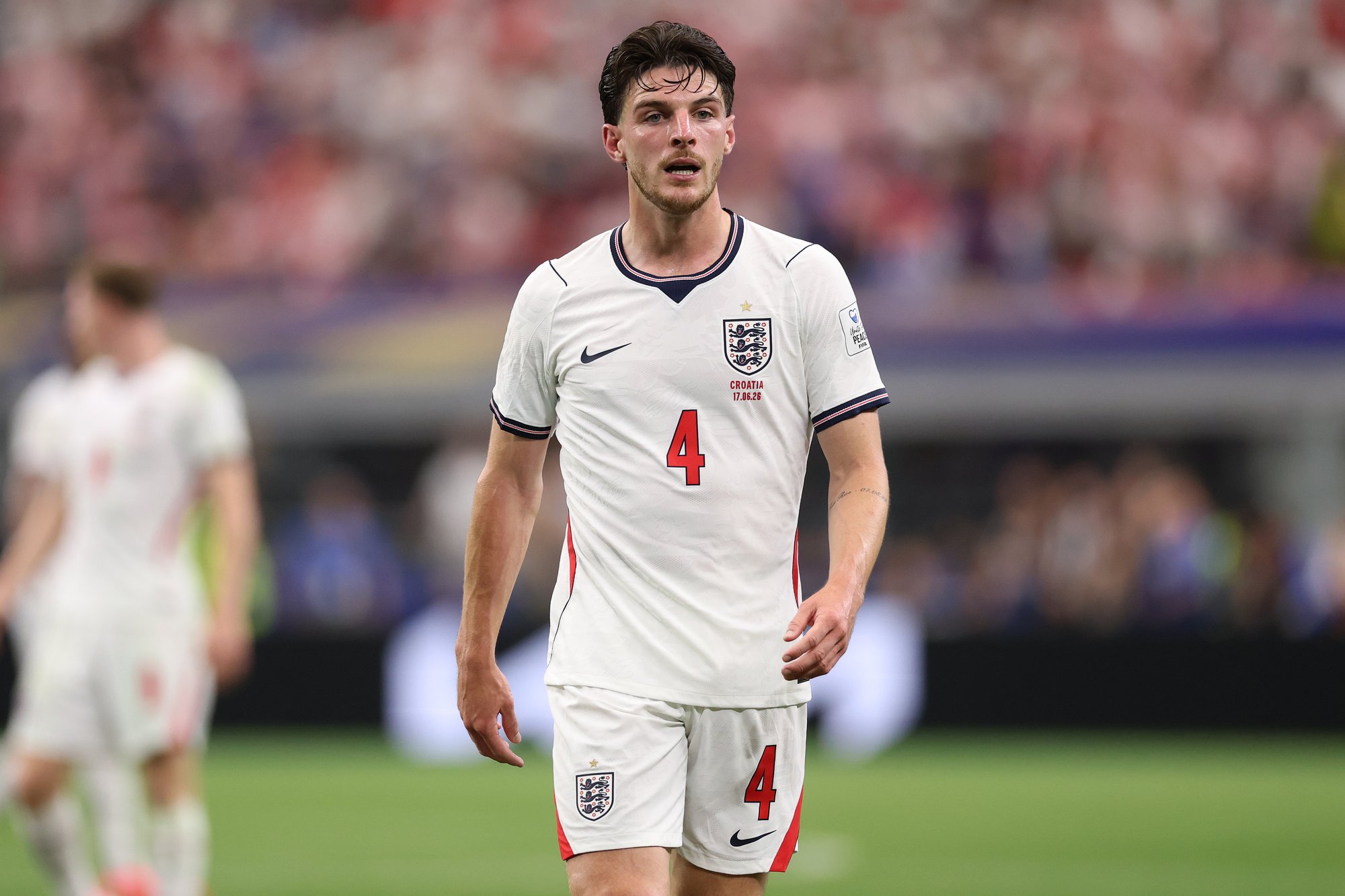 Declan Rice gives injury update after being forced out of England World Cup win against Croatia