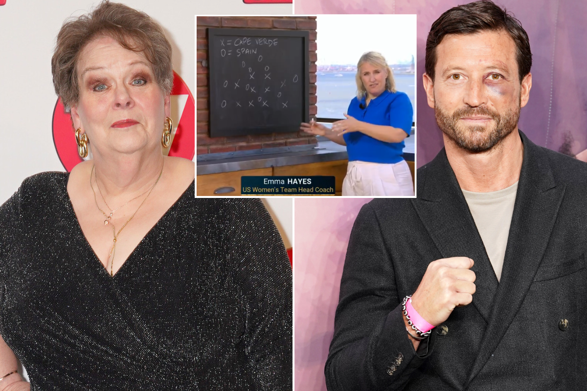 Anne Hegerty locks horns with GB News star as pair clash over Emma Hayes ITV World Cup 'sexism' controversy