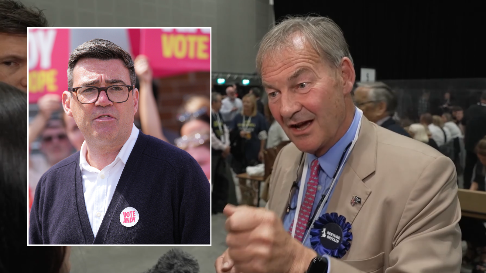 Rupert Lowe shrugs off vote-splitting fears to GB News in chilling warning over Labour 'evil'