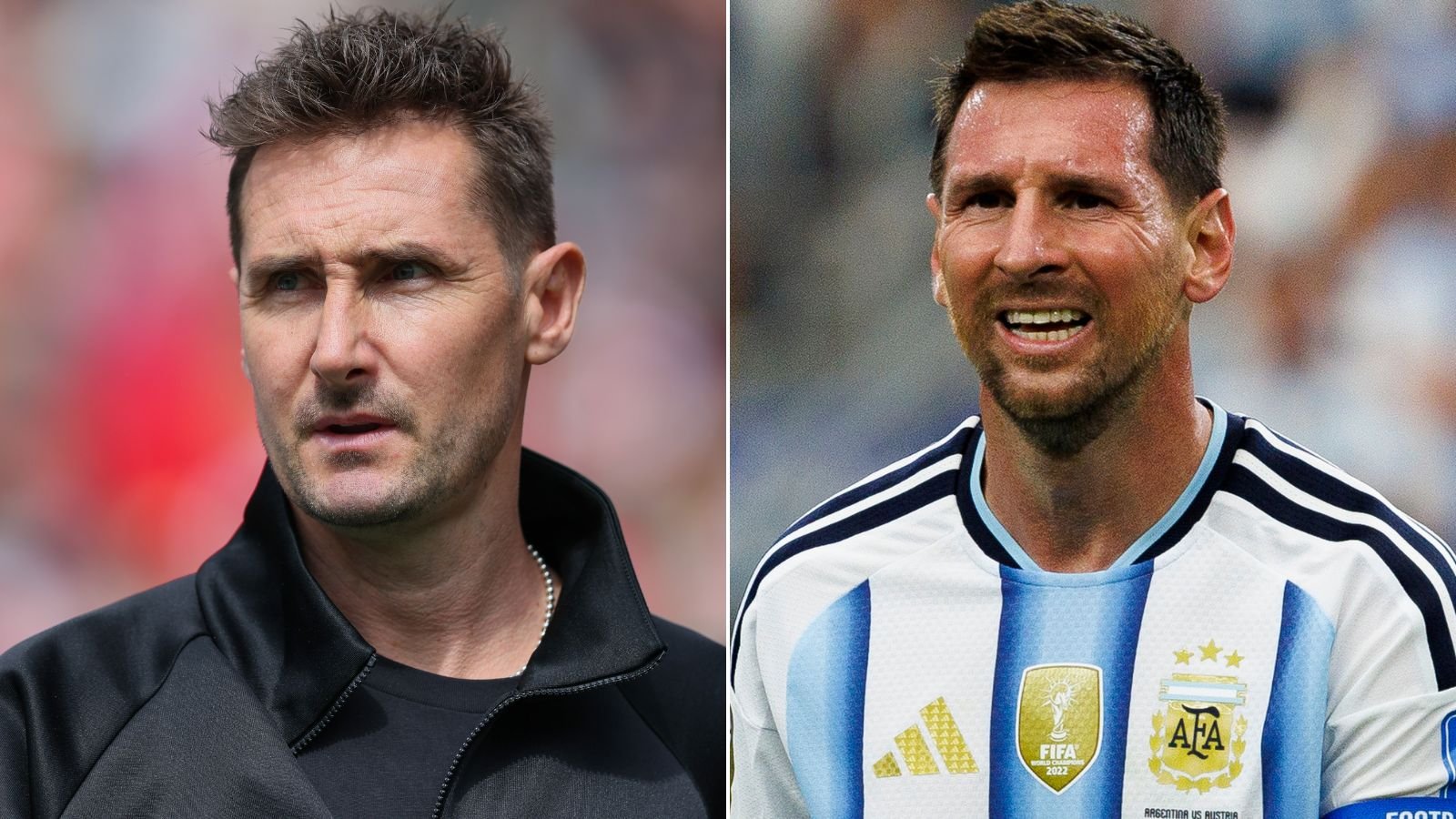 Miroslav Klose sends classy message to Lionel Messi after Argentina star breaks World Cup record