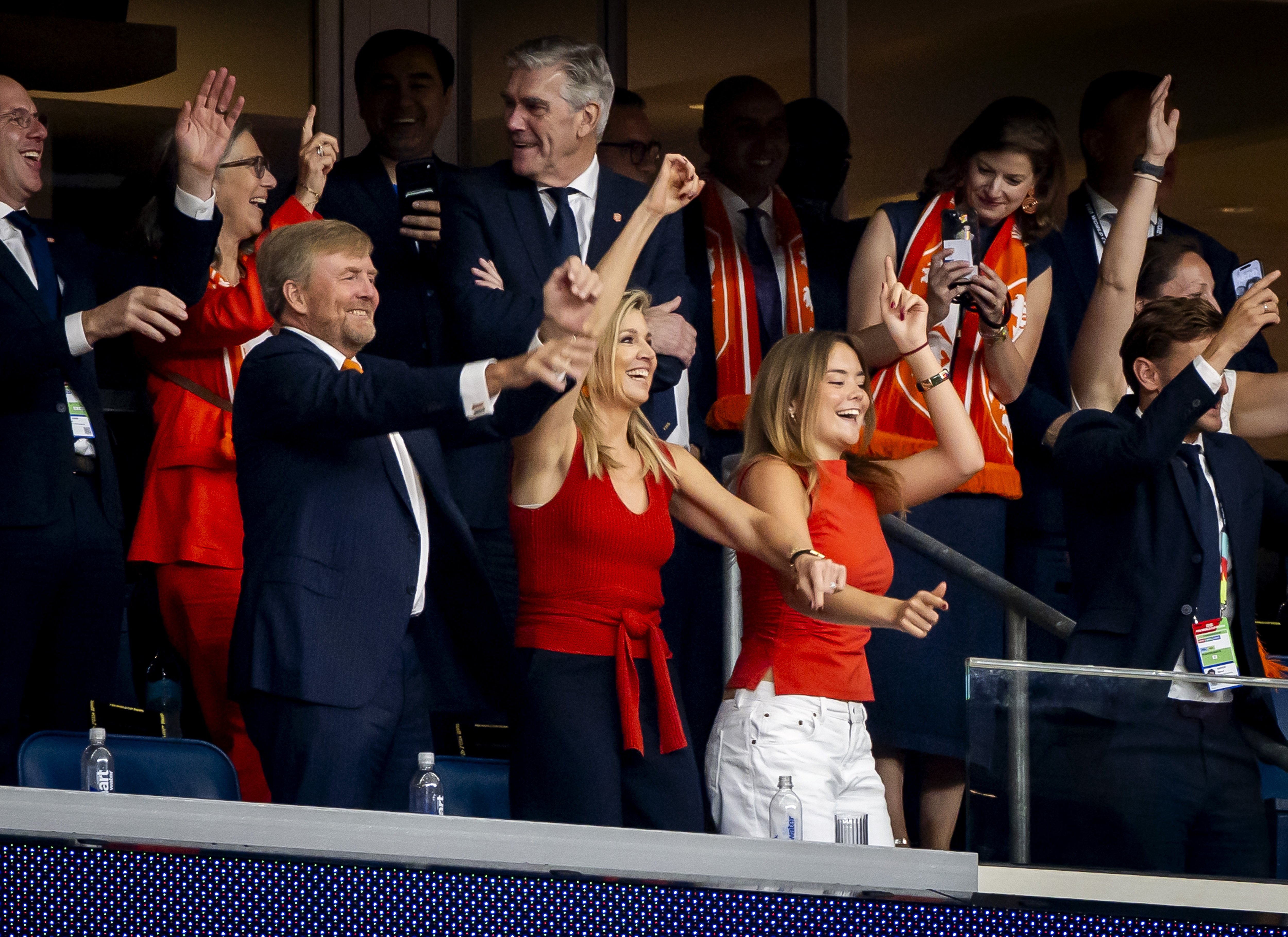 Royals from across the globe support their nations at the World Cup